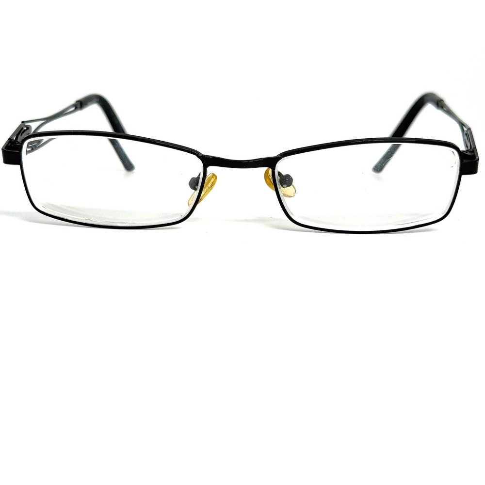 Taka T2920 Black Metal Rectangular Eyeglass Frames 51/18/140 BK